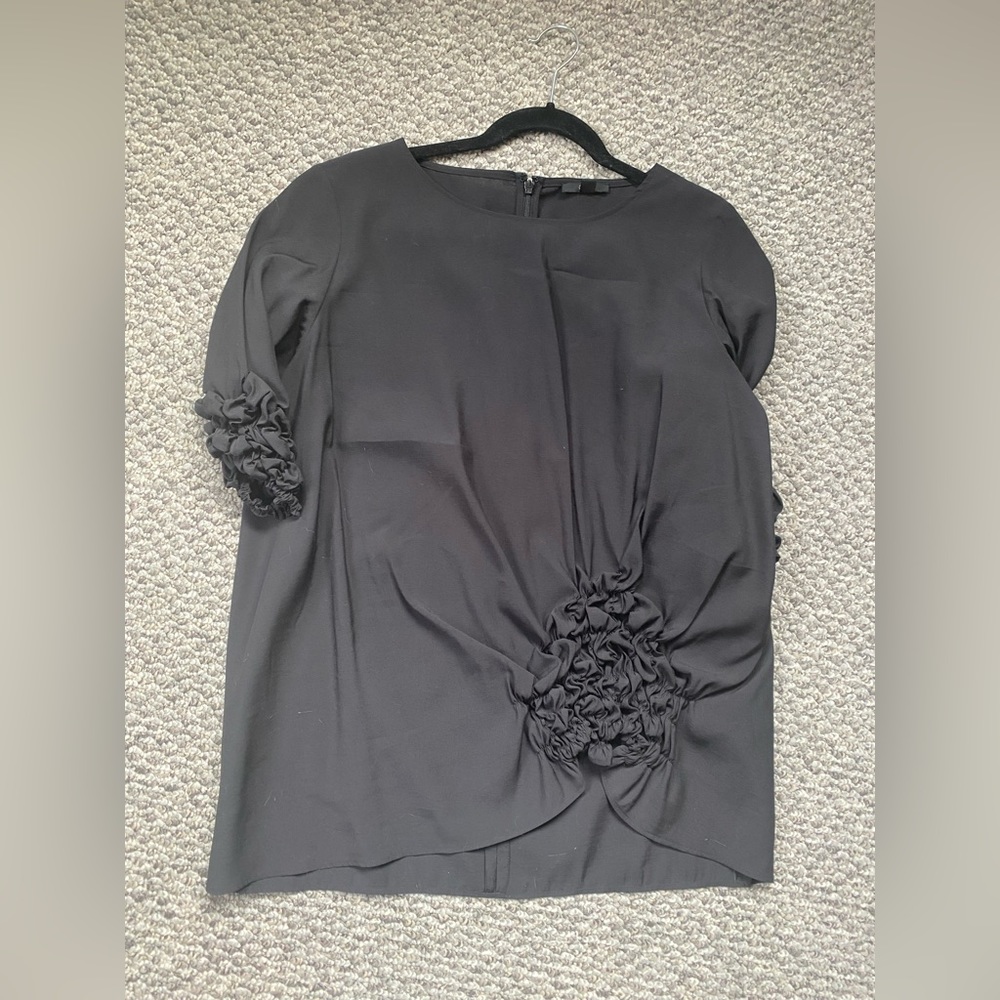 COS Ruched Sleeves and Sides Top
